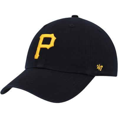 Pittsburgh Pirates '47 Clean Up Adjustable Hat - Black