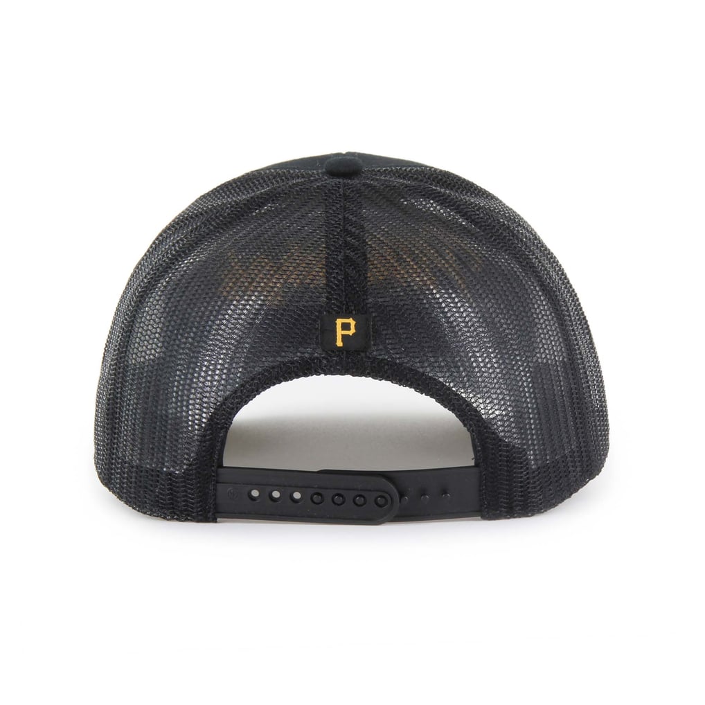 Pittsburgh Pirates '47 Garner Trucker Adjustable Hat - Black