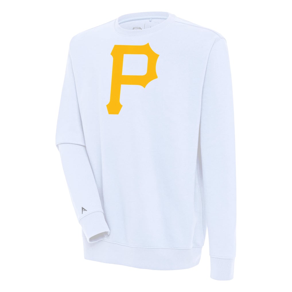  Pittsburgh Pirates Antigua Victory Pullover Sweatshirt - White