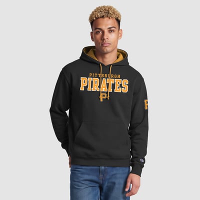  Pittsburgh Pirates Champion Fleece Hoodie - Black