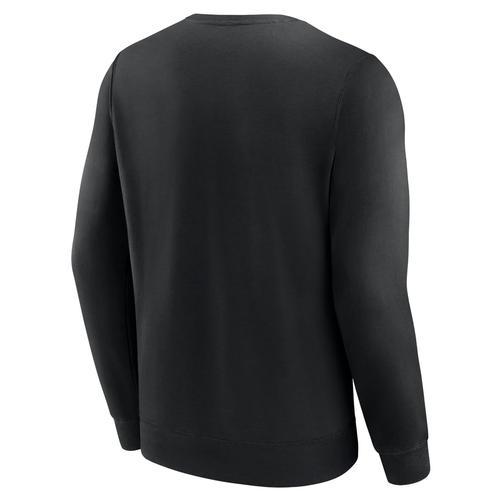 Pittsburgh Pirates Fanatics Focus Fleece Pullover Sweatshirt - Black