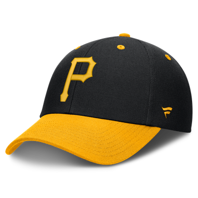 Pittsburgh Pirates Fanatics Leadoff Adjustable Hat - Black