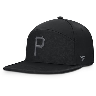 Pittsburgh Pirates Fanatics Platoon Snapback Hat - Black