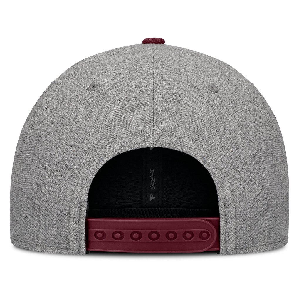 Pittsburgh Pirates Fanatics Elements Felt Chainstitch Snapback Hat - Gray/Maroon