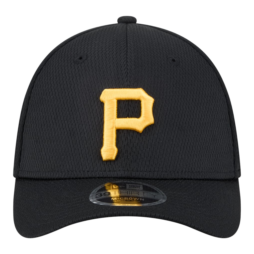 Pittsburgh Pirates New Era Dash 39THIRTY Flex Hat - Black