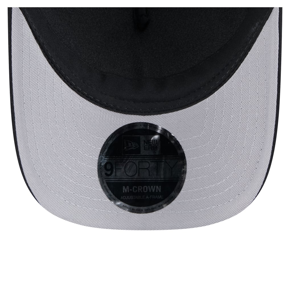Pittsburgh Pirates New Era Gradient 9FORTY A-Frame M-Crown Trucker Adjustable Hat - Black