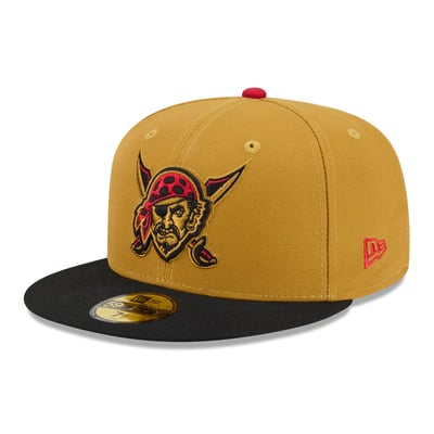 Pittsburgh Pirates New Era 2026 City Connect 59FIFTY Fitted Hat - Gold/Black