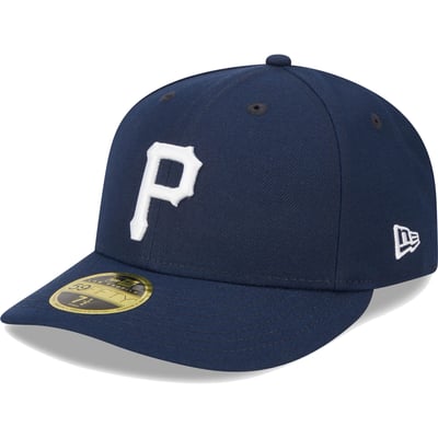 Pittsburgh Pirates New Era Oceanside Low Profile 59FIFTY Fitted Hat - Navy