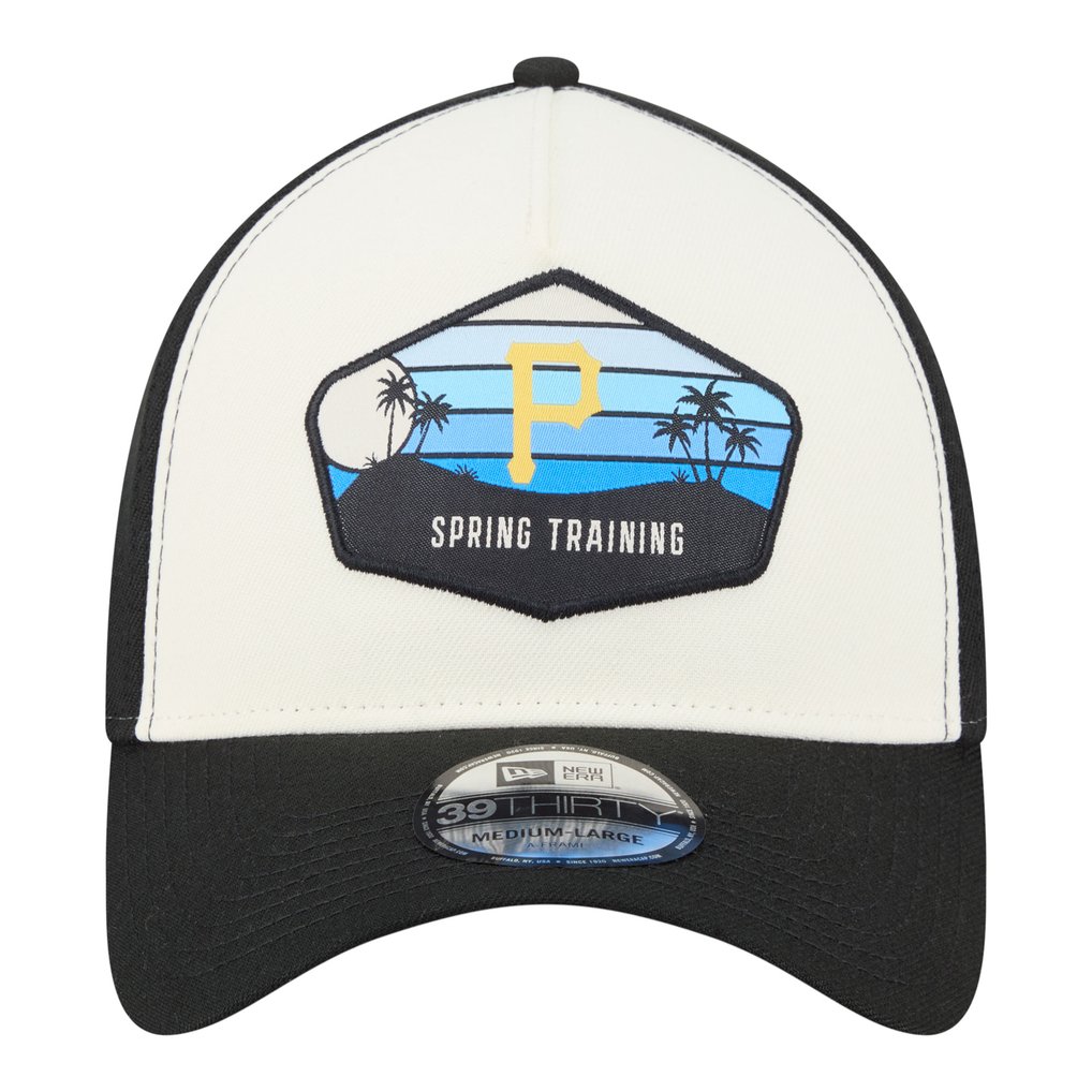  Pittsburgh Pirates New Era 2026 Spring Training Fan Pack Gradient 39THIRTY Flex Hat - Stone
