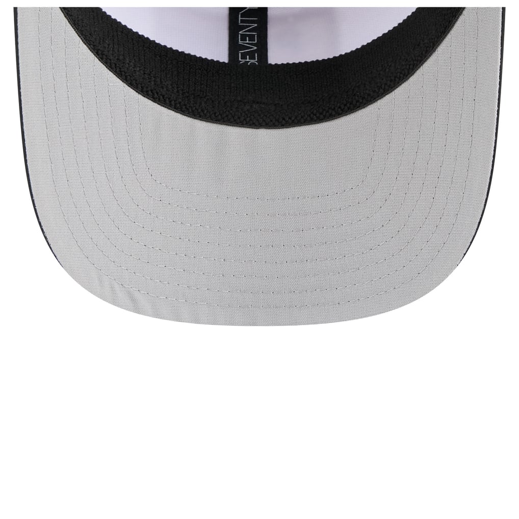 Pittsburgh Pirates New Era Established Patch 9SEVENTY Adjustable Hat - White/Black