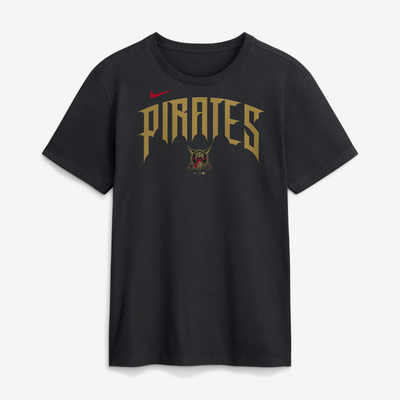 Pittsburgh Pirates Nike 2026 City Connect Wordmark T-Shirt - Black