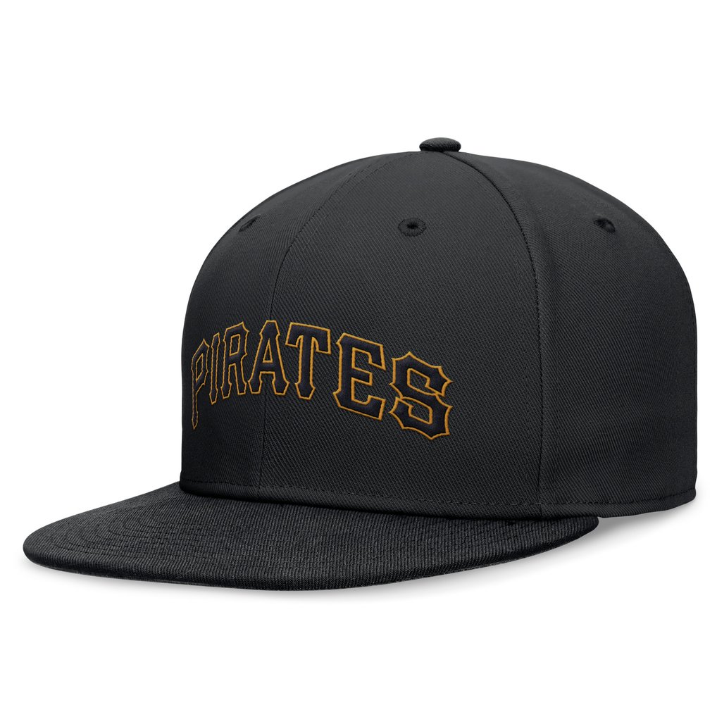 Pittsburgh Pirates Nike Performance Fitted Hat - Black
