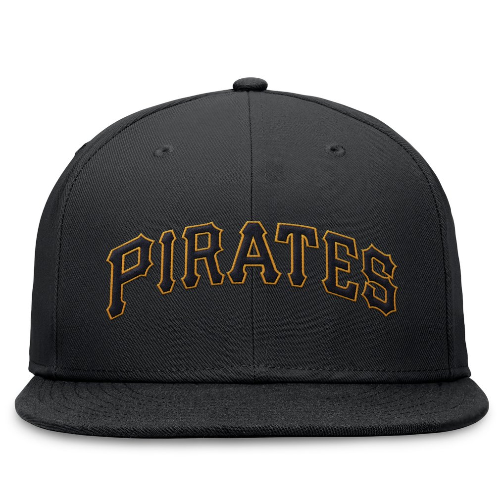 Pittsburgh Pirates Nike Performance Fitted Hat - Black