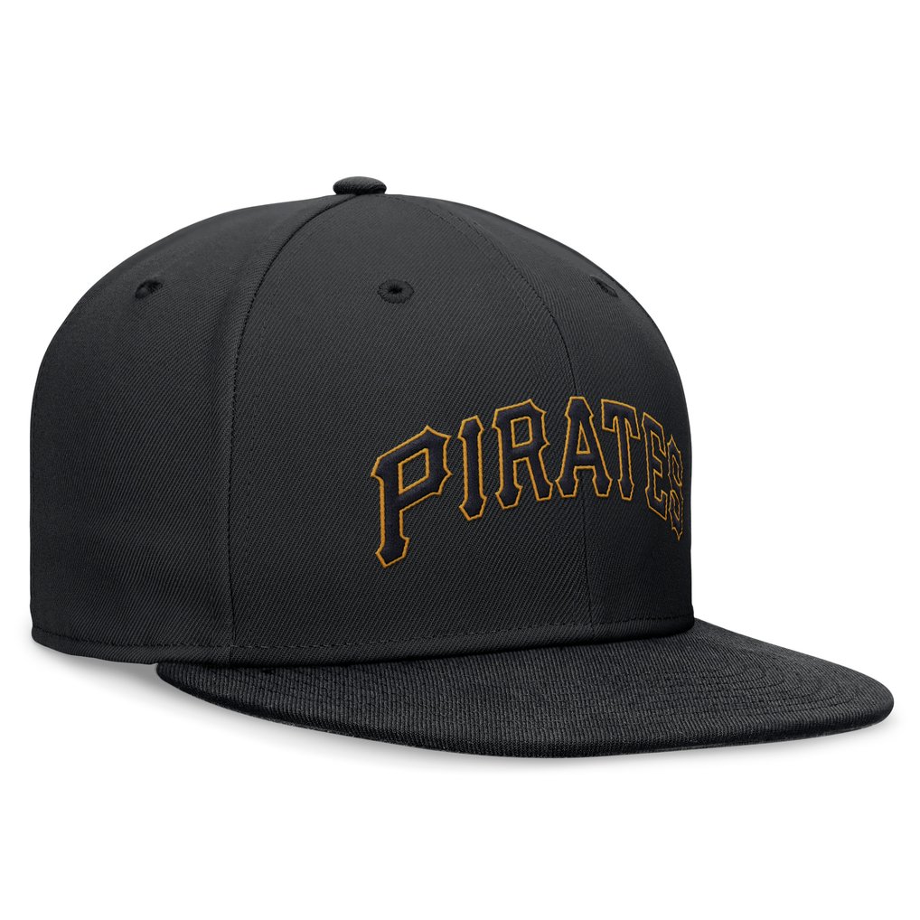 Pittsburgh Pirates Nike Performance Fitted Hat - Black