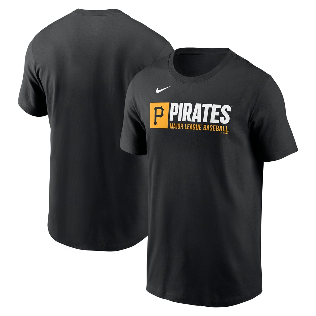  Pittsburgh Pirates Nike Team Block T-Shirt - Black