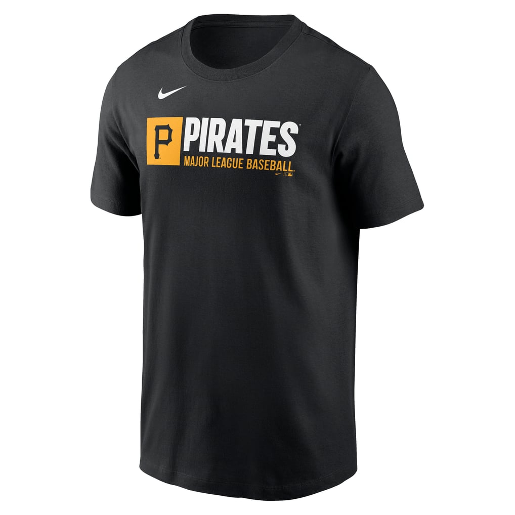  Pittsburgh Pirates Nike Team Block T-Shirt - Black