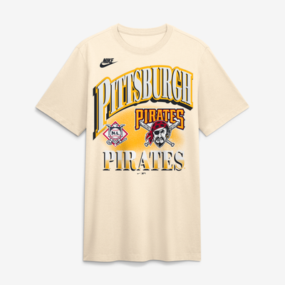 Pittsburgh Pirates Nike Vintage Tri-Blend T-Shirt - Natural