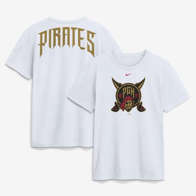 Pittsburgh Pirates Nike City Connect Club T-Shirt - White