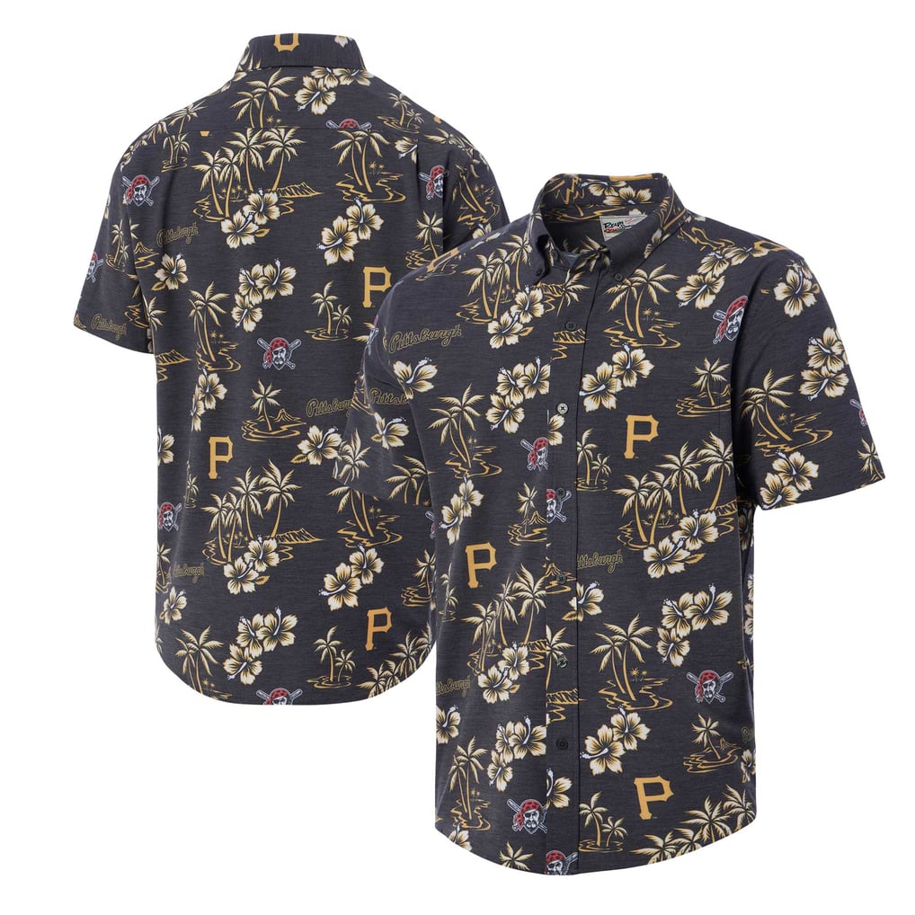 Pittsburgh Pirates Reyn Spooner Kekai Button-Down Shirt - Black
