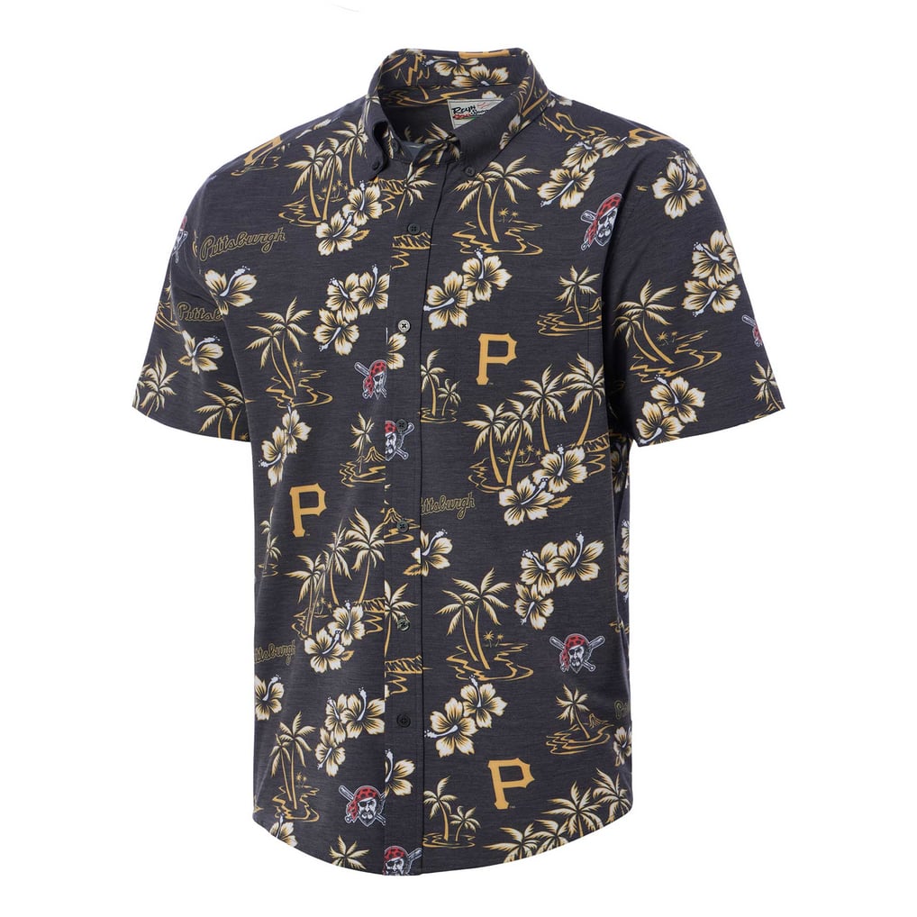 Pittsburgh Pirates Reyn Spooner Kekai Button-Down Shirt - Black
