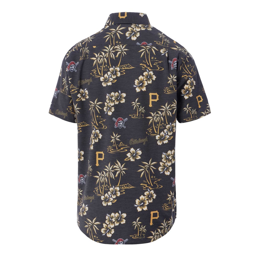 Pittsburgh Pirates Reyn Spooner Kekai Button-Down Shirt - Black