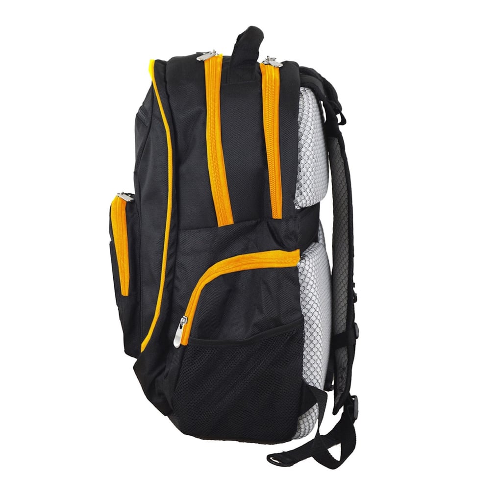 Pittsburgh Pirates MOJO Trim Color Laptop Backpack - Black