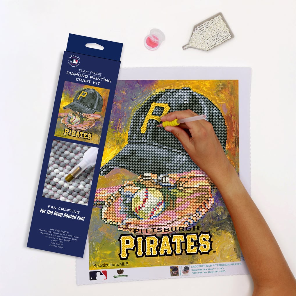 Pittsburgh Pirates Diamond Art Craft Kit