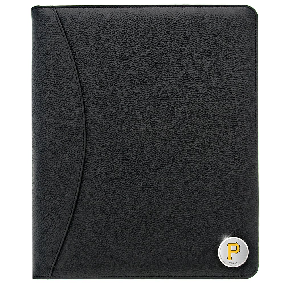 Pittsburgh Pirates Zippered Leather Portfolio