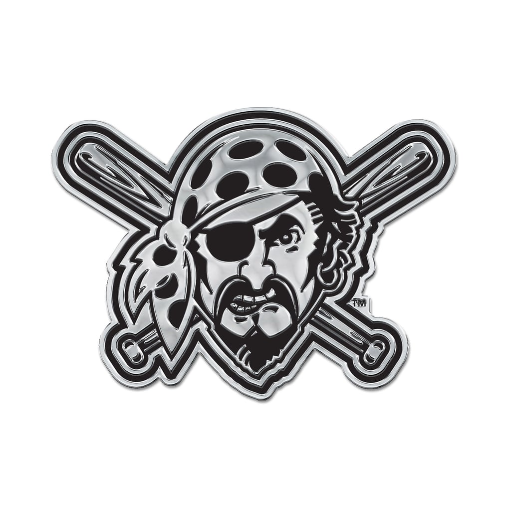 Pittsburgh Pirates WinCraft Chrome Auto Emblem