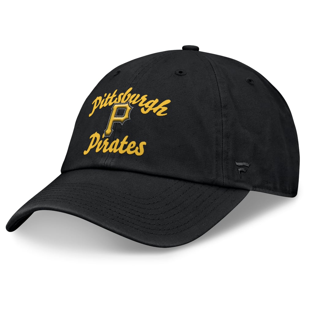 Pittsburgh Pirates Fanatics Women's Fundamental Script Logo Adjustable Hat - Black