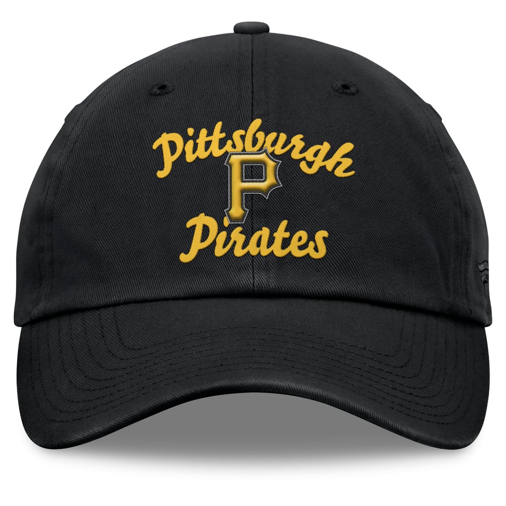 Pittsburgh Pirates Fanatics Women's Fundamental Script Logo Adjustable Hat - Black