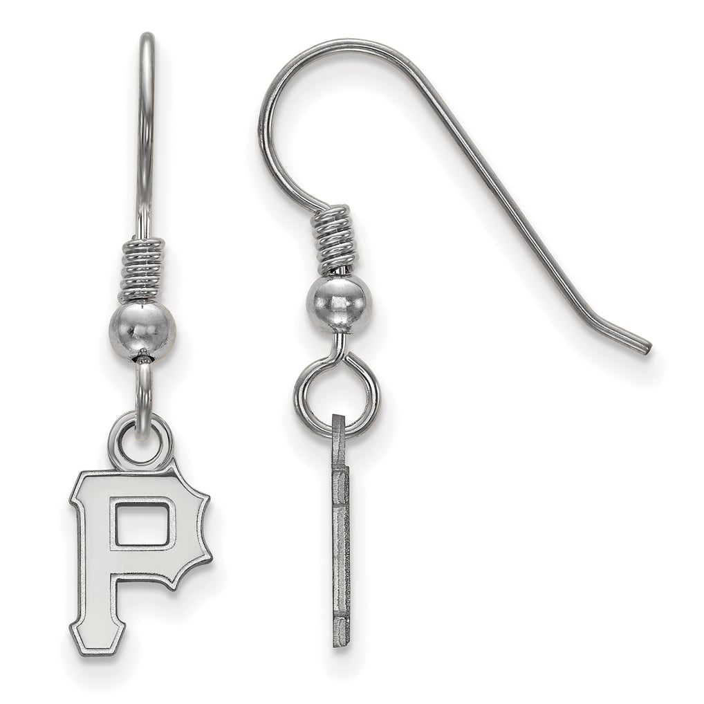 Pittsburgh Pirates Women's Sterling Silver Extra-Small Dangle Earrings