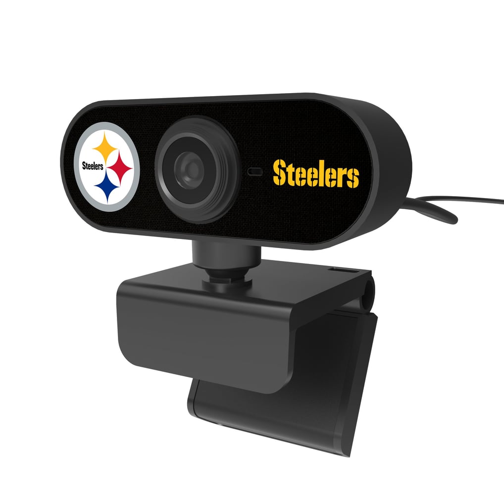 Pittsburgh Steelers Keyscaper Solid Full HD USB Webcam
