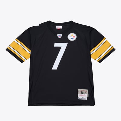 Ben Roethlisberger Pittsburgh Steelers Mitchell & Ness 2004 Legacy Throwback Replica Jersey - Black