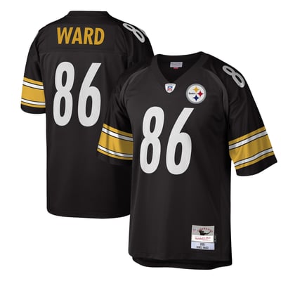 Hines Ward Pittsburgh Steelers Mitchell & Ness Legacy Replica Jersey - Black