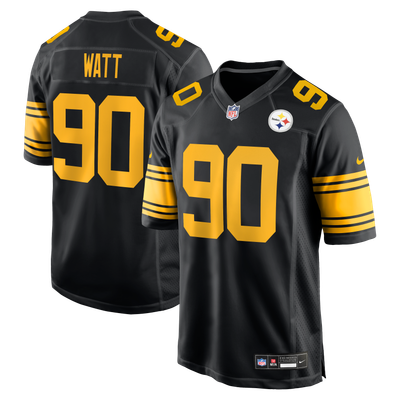 T.J. Watt Pittsburgh Steelers Nike Alternate Game Jersey -  Black