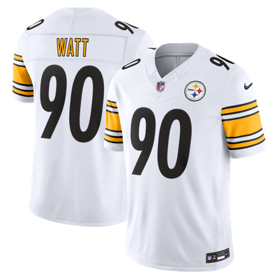 T.J. Watt Pittsburgh Steelers Nike Vapor F.U.S.E. Stitched Limited Jersey - White