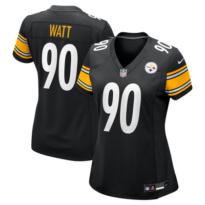T.J. Watt Pittsburgh Steelers Nike Women's Game Jersey - Black
