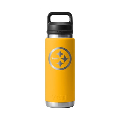 Pittsburgh Steelers YETI 26oz. Rambler Chug Water Bottle