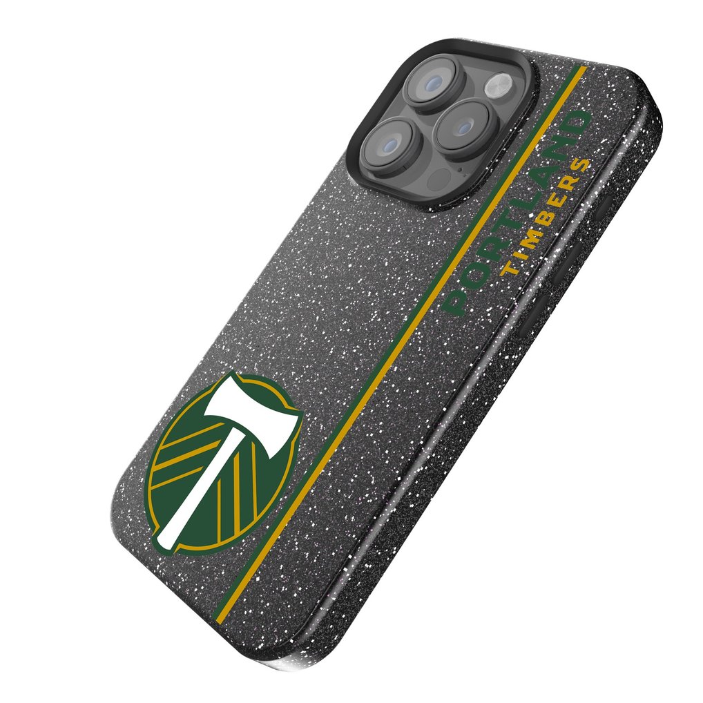  Portland Timbers Keyscaper Sidebar Bling iPhone Case - Black