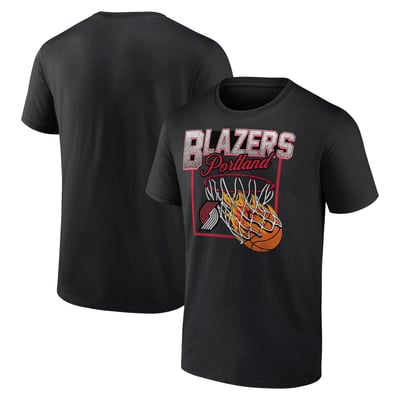 Portland Trail Blazers Alley Oop T-Shirt - Black
