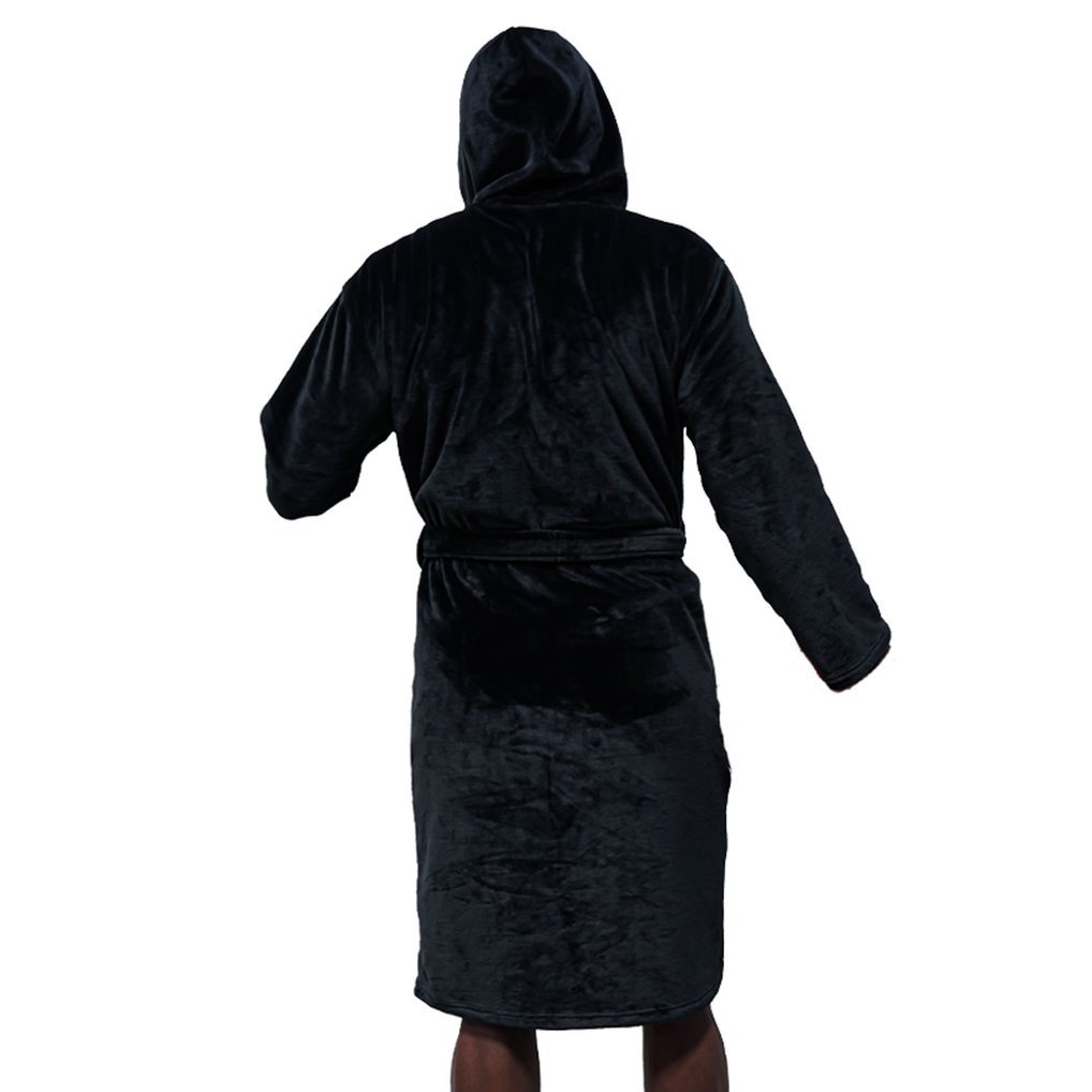 Portland Trail Blazers ISlide Personalized Phantom Robe - Black