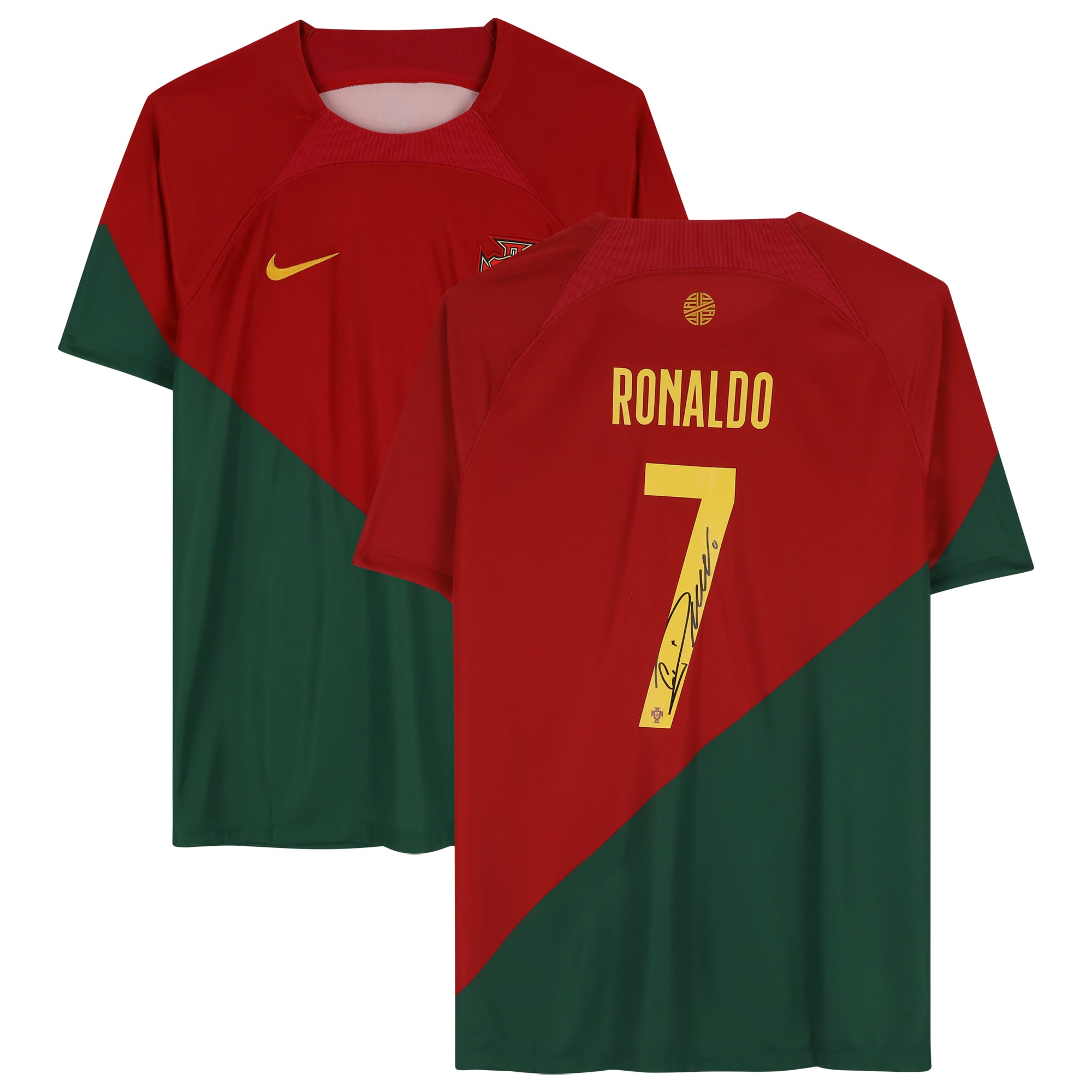 ウェア EXCLUSIVE PORTUGAL NATIONAL JERSEY CR7 Cristiano Ronaldo Portugal National Team Fanatics Authentic