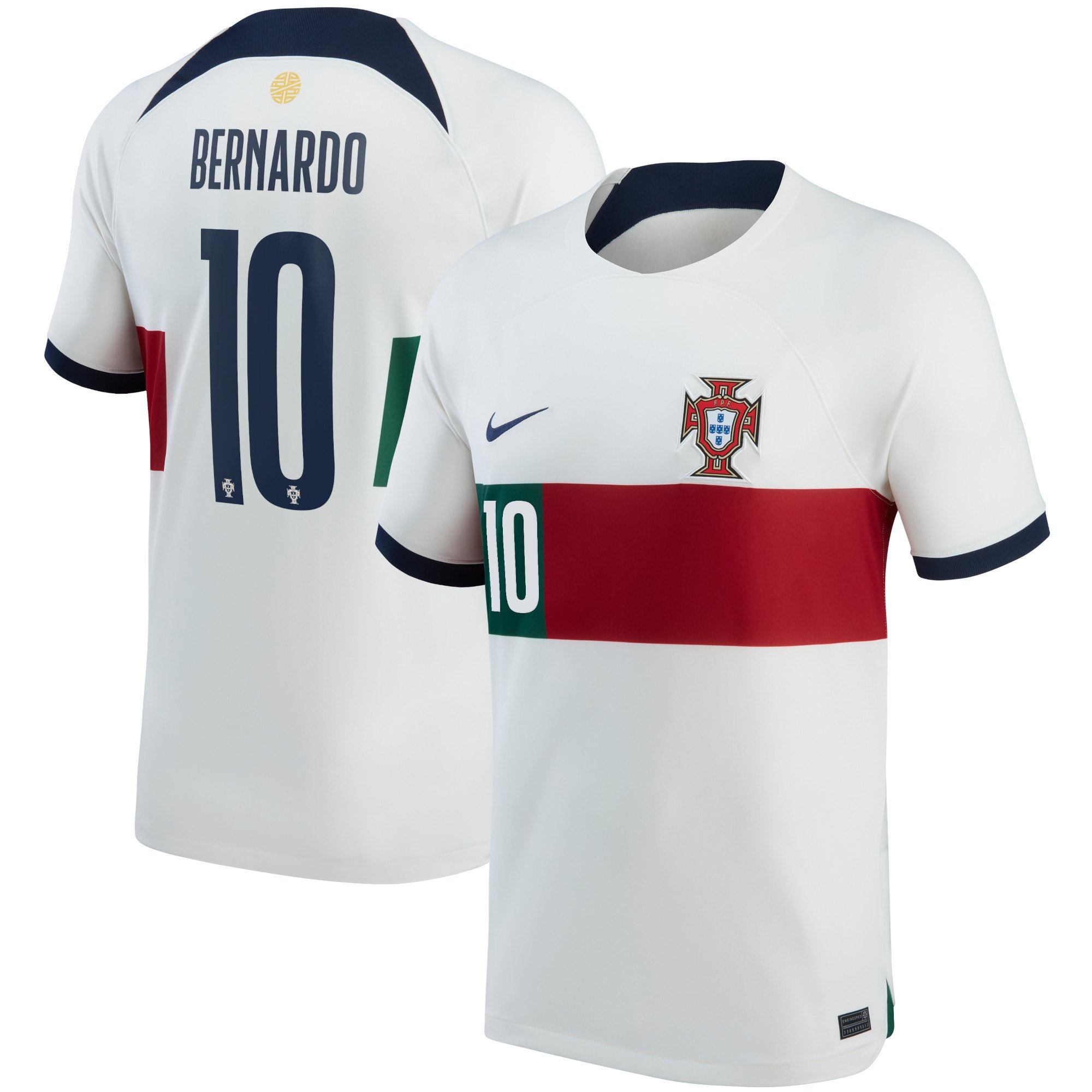 Bernardo Silva Portugal National Team Nike Youth 2022/23 Away