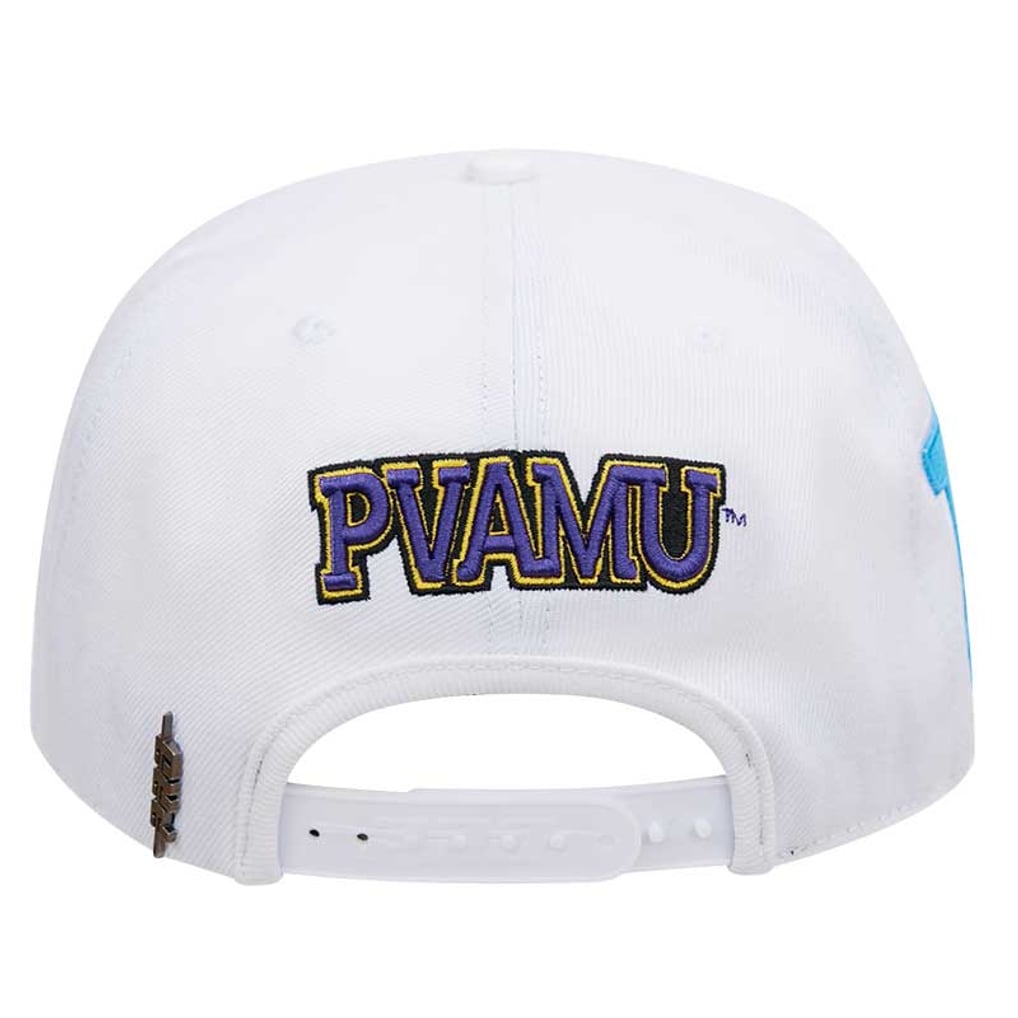 Prairie View A&M Panthers Pro Standard Wool Snapback Hat - White
