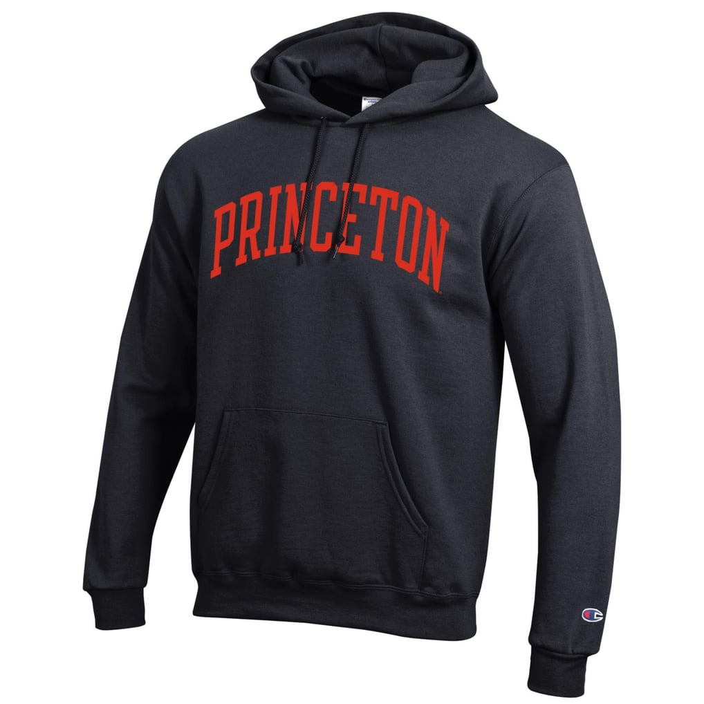  Princeton Tigers Champion Basic Arch Fleece Pullover Hoodie - Black