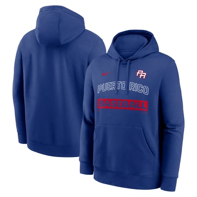 Puerto Rico Baseball Nike 2026 World Baseball Classic Club Hoodie - Royal
