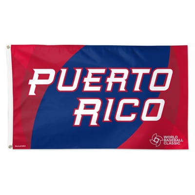 Puerto Rico Baseball WinCraft 2026 World Baseball Classic 3' x 5' Single-Sided Deluxe Flag