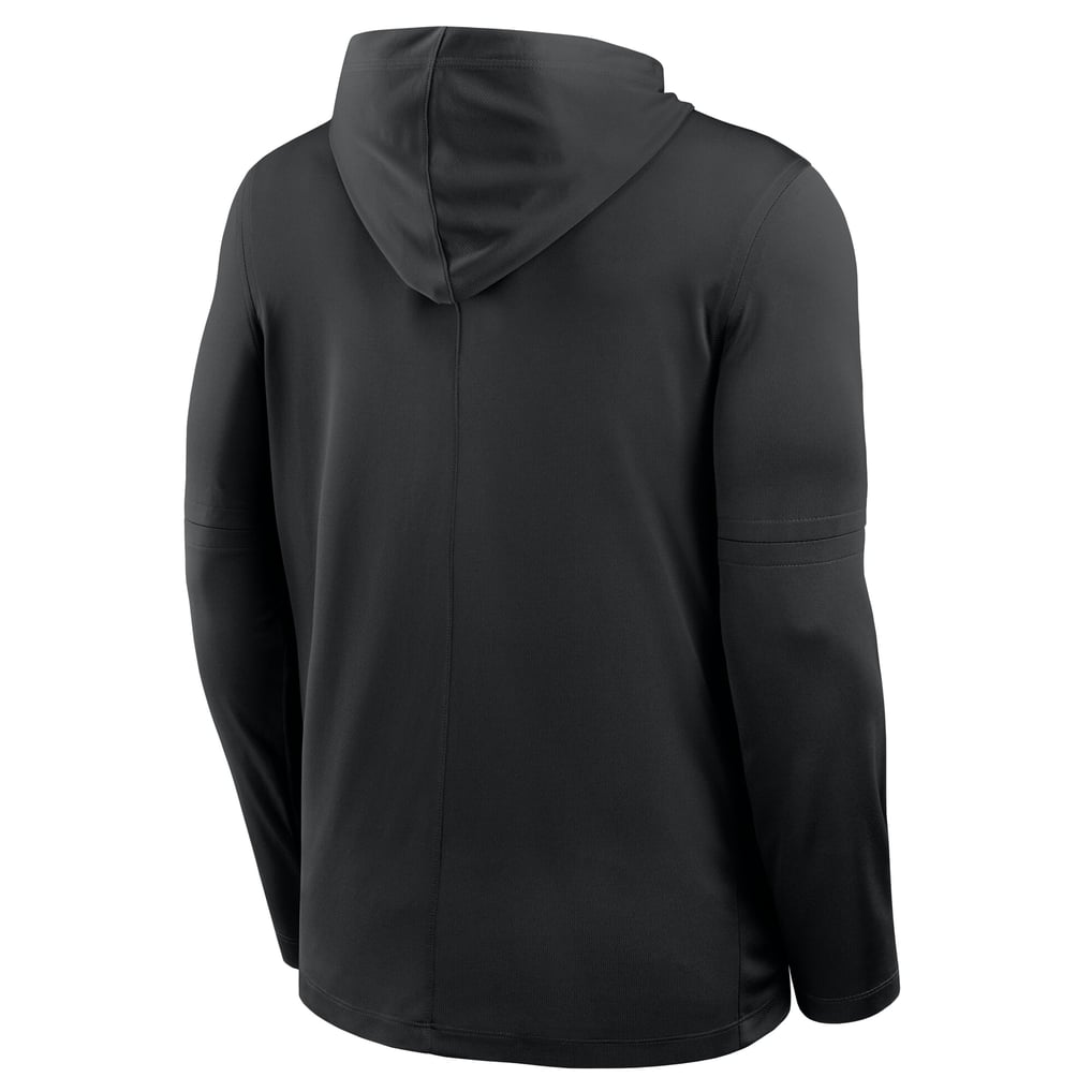 Purdue Boilermakers Nike 2026 Sideline Dri-FIT Lightweight Hooded Top - Black