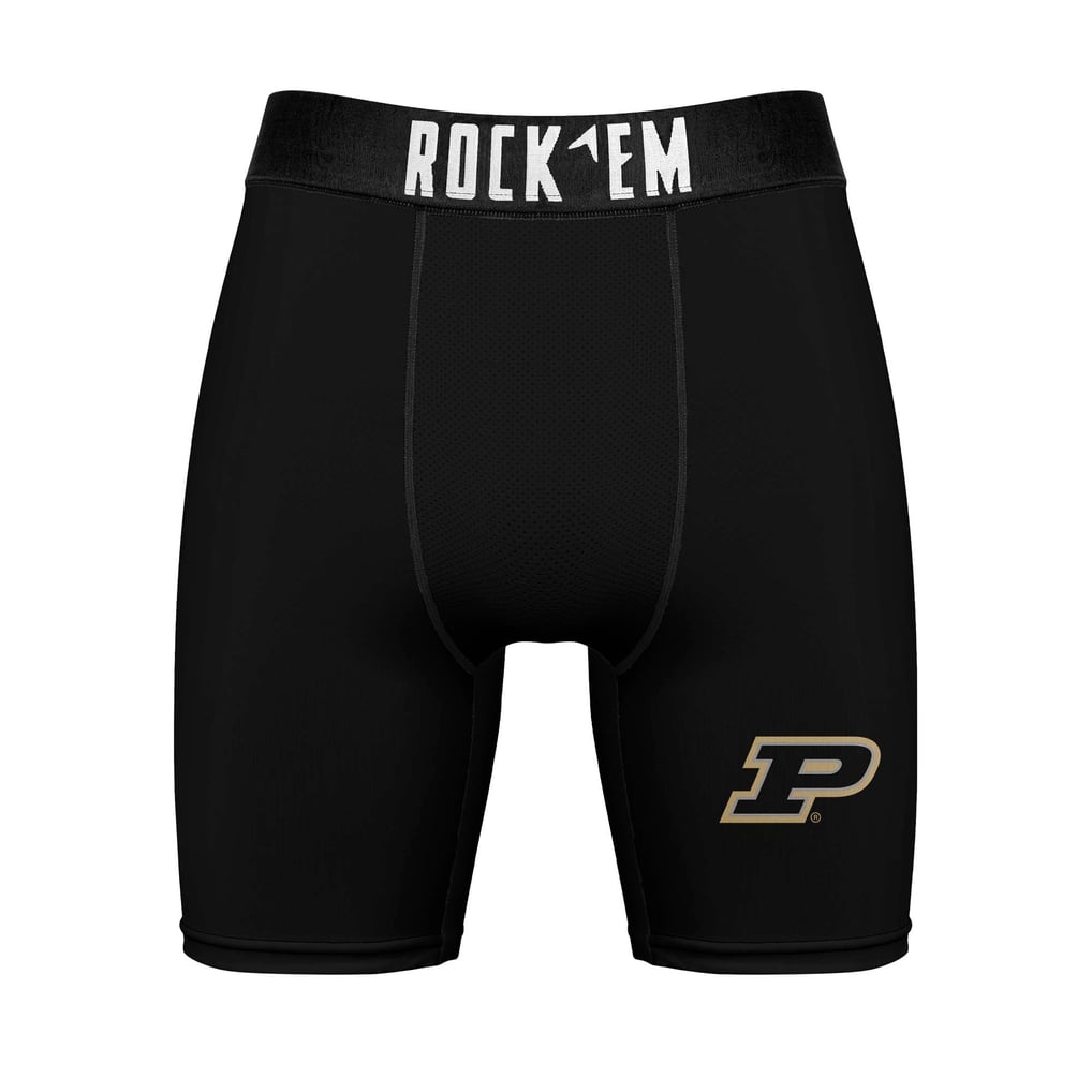 Purdue Boilermakers Rock Em Socks Primary Crew Socks & Boxer Briefs Combo Pack